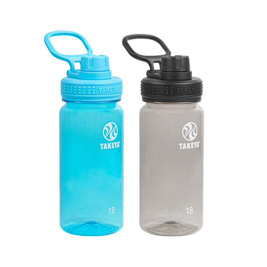tritan-water-bottle-bundle-with-spout-lid-2-pack-s7 51476-Tritan-Spout-18-2pk-BreezyBlue-StormyBlack-Front_1.png