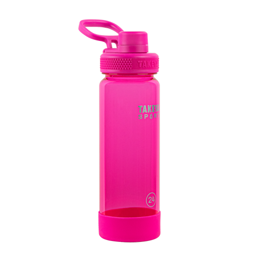 tritan-sport-water-bottle-with-spout-lid-r6 51671-TKS-Tritan-Spout-24-PinkSweep-frontangle.png