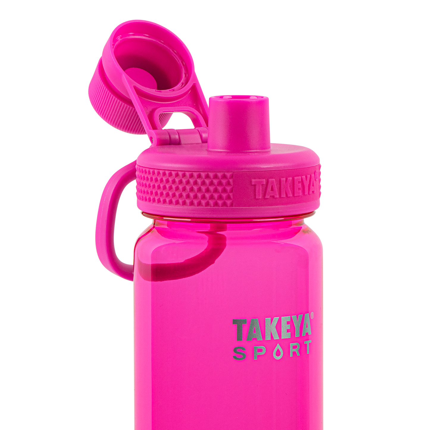 tritan-sport-water-bottle-with-spout-lid-r6 51671-TKS-Tritan-Spout-24-PinkSweep-openlid.png