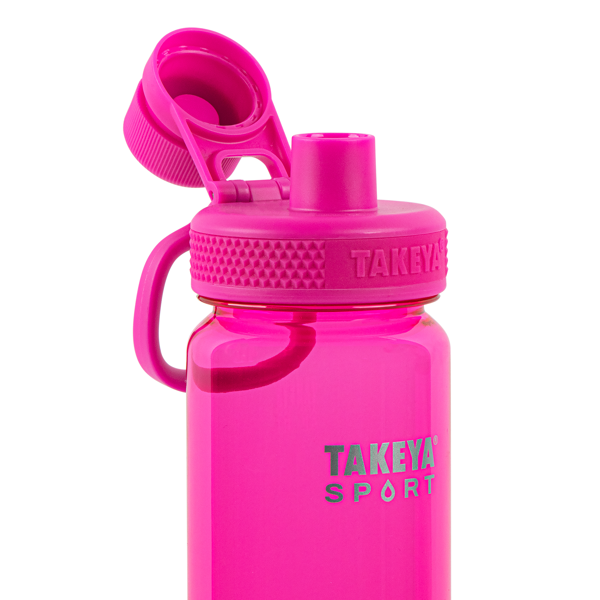 tritan-sport-water-bottle-with-spout-lid-r6 51671-TKS-Tritan-Spout-24-PinkSweep-openlid.png