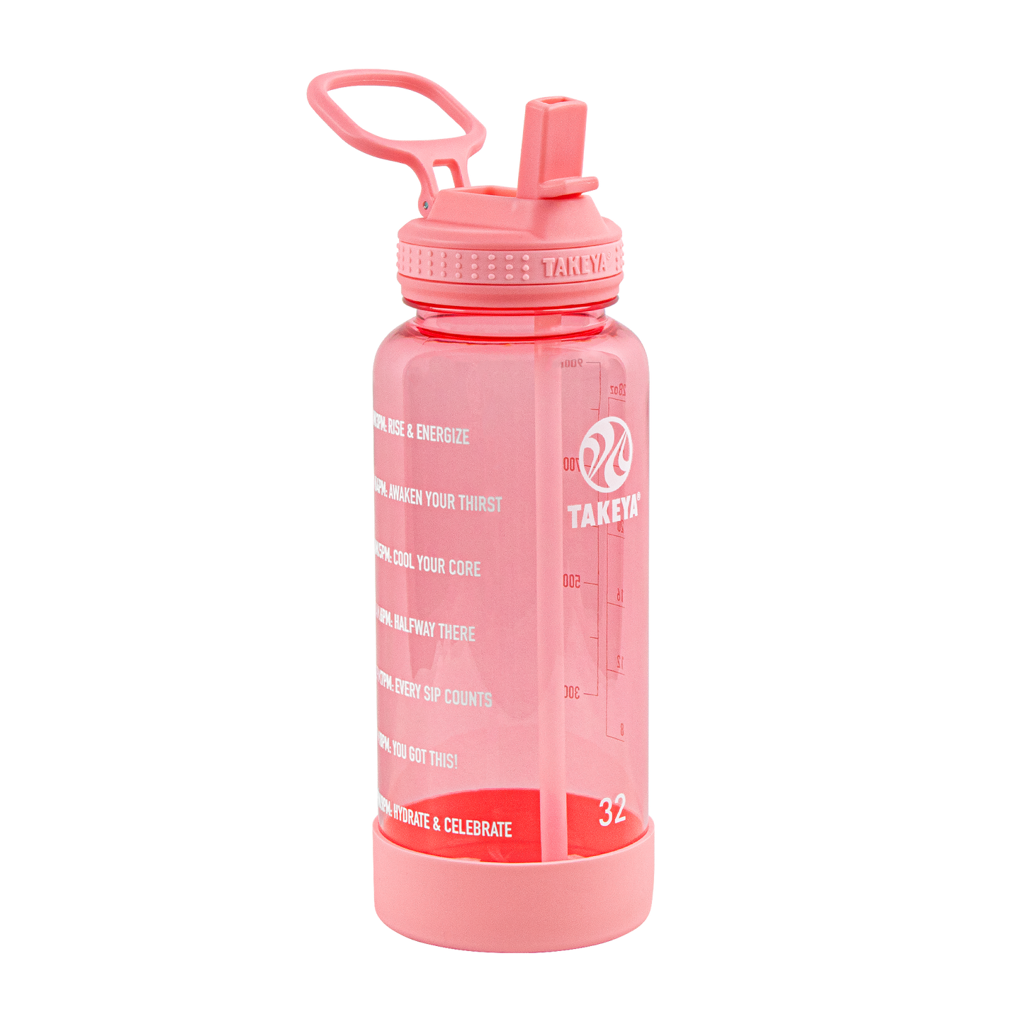 tritan-motivational-water-bottle-with-straw-lid-r8 52537-Tritan-Straw-Motivational-32-FlutterPink-frontangle.png