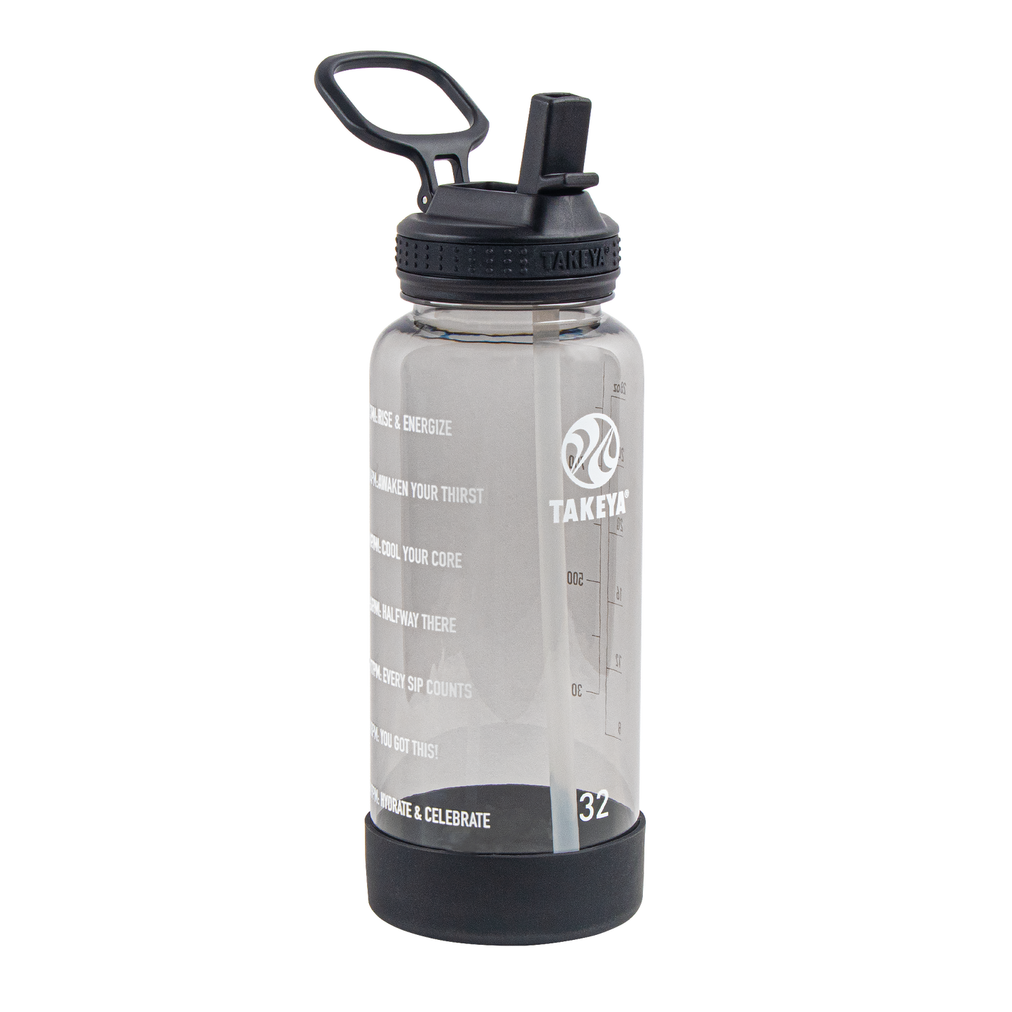 tritan-motivational-water-bottle-with-straw-lid-r8 52539-Tritan-Straw-Motivational-32-StormyBlack-frontangle.png