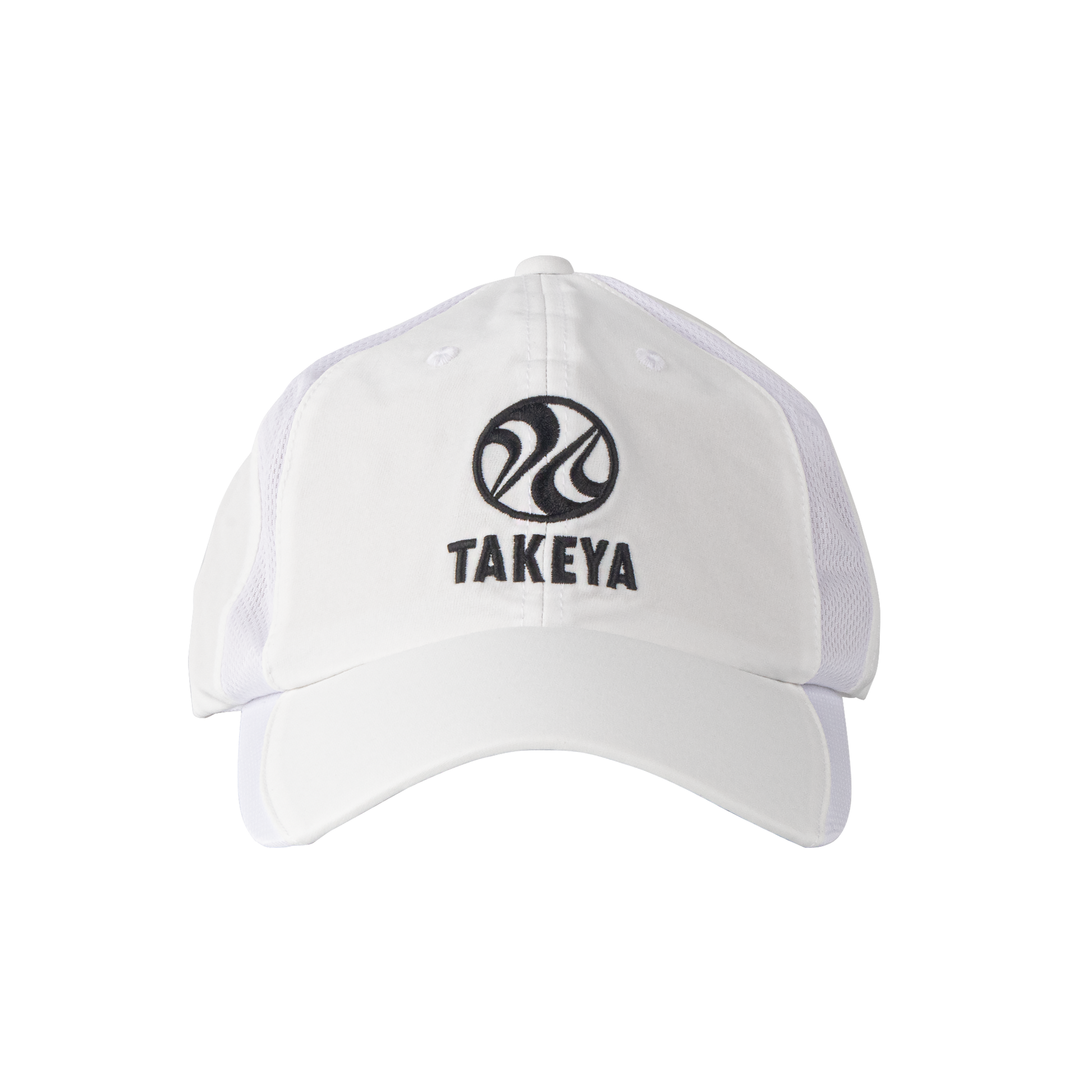 takeya-sport-vented-adjustable-hat-y9 97285-TK-PB-Hat-White-Front.png